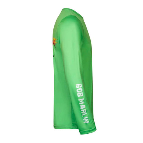 Bob Marlin Performance Shirt Rasta Tuna For Fishing