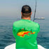 Bob Marlin Performance Shirt Rasta Tuna For Fishing