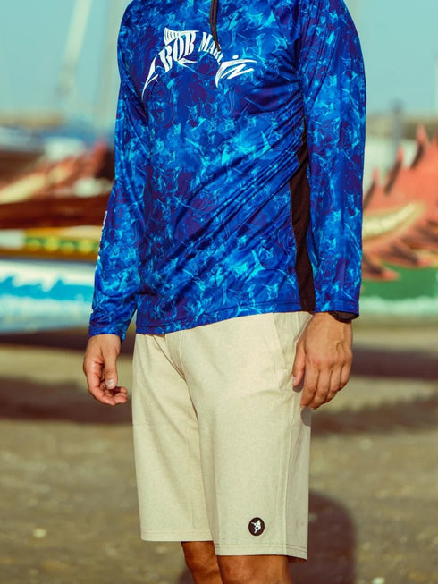 Bob Marlin Recycled Fabric Hybrid Shorts