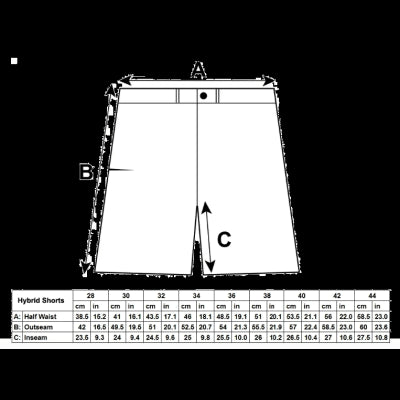 Bob Marlin Recycled Fabric Hybrid Shorts