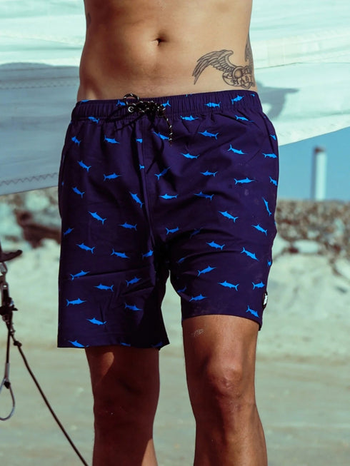 Bob Marlin Recycled Swim Shorts For Fishing