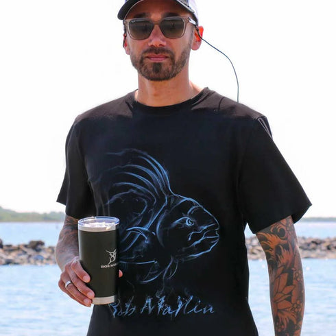 Bob Marlin T-Shirt Smoke