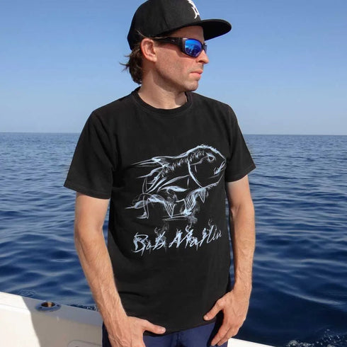 Bob Marlin T-Shirt Smoke