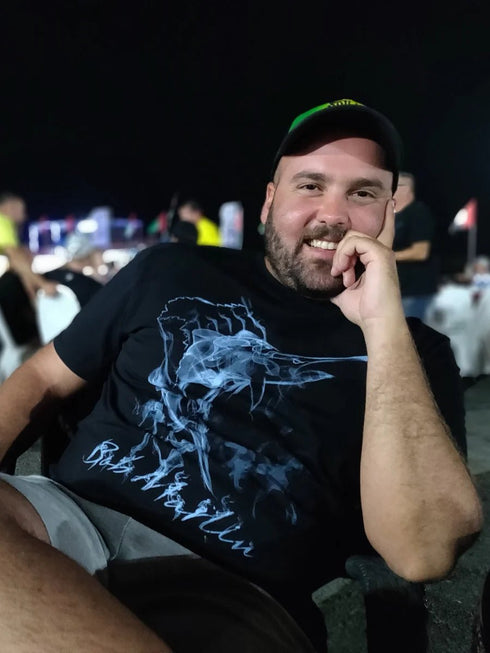 Bob Marlin T-Shirt Smoke