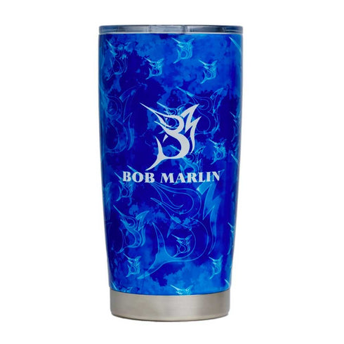 Bob Marlin Tumbler Insulated Drink Cup, Hot & Cold