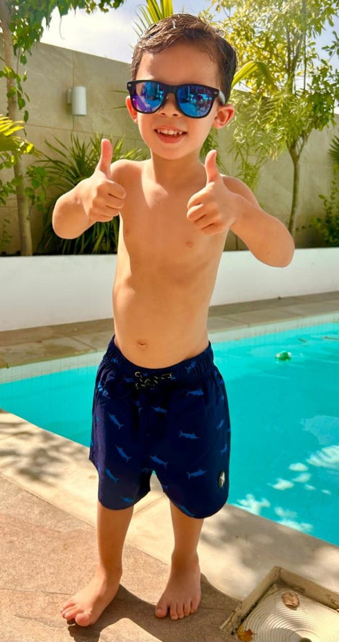 Bob Marlin Youth Recycled Swim Shorts