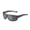 Bolle Airfin Floating Polarized Sunglasses, Black Matte Blue with TNS Polarized Cat 3 Lens for Water Sports