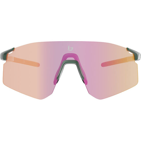 Bolle C-Icarus Photochromic Sport Sunglasses, Lightweight Cylindrical Frame with Clear Ruby Cat 0 to 3 Lens