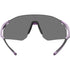 Bolle C-Icarus Sport Sunglasses, Astro Purple Lightweight Cylindrical Frame with Volt Ruby Cat 3 Lens for Running