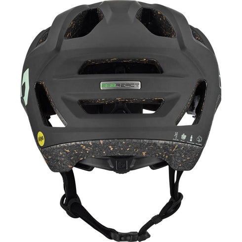 Bolle Eco React MIPS Bike Helmet, Dark Green Matte Eco-Designed Cycling Helmet with Cork EPS and Removable Cap