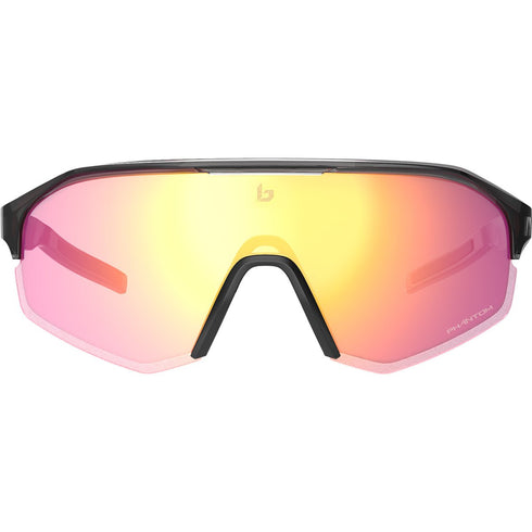 Bolle Lightshifter Cycling Sunglasses, Anthracite Crystal with Phantom Clear Lava Photochromic Cat 0 to 3 Lens