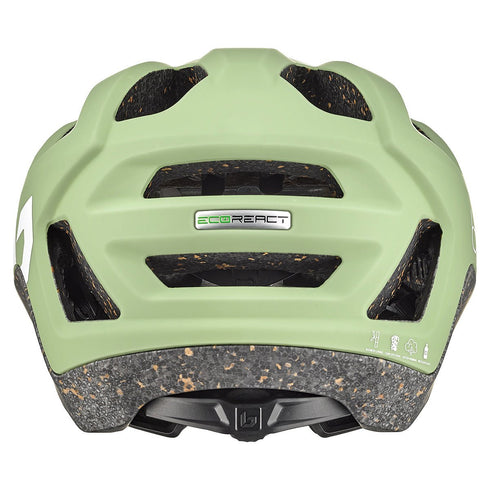 Bolle React Bike Helmet, Eco-Designed City and Leisure Cycling Helmet with Cork EPS, Removable Cap and 13 Vents