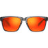 Bolle Reverence Polarized Sunglasses, Anthracite Crystal Black with Sunrise Polarized Cat 3 Lens, 30 g Frame