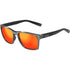 Bolle Reverence Polarized Sunglasses, Anthracite Crystal Black with Sunrise Polarized Cat 3 Lens, 30 g Frame