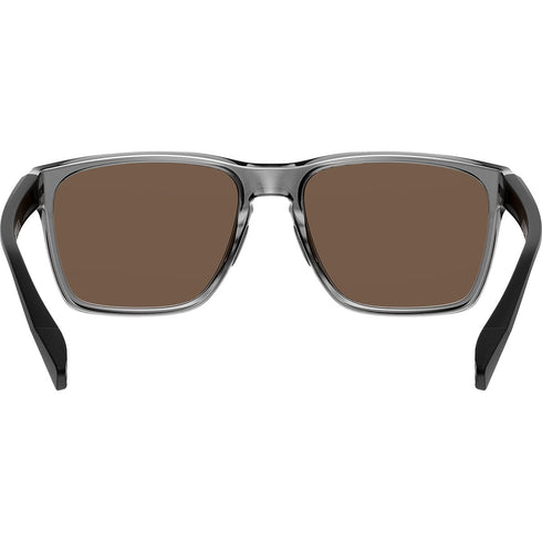 Bolle Reverence Polarized Sunglasses, Anthracite Crystal Black with Sunrise Polarized Cat 3 Lens, 30 g Frame