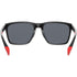 Bolle Reverence Sunglasses, Black Shiny Rectangular Lifestyle Frame with TNS Gun Cat 3 Mirror Lens, 30 g