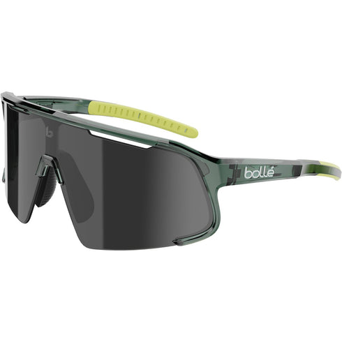 Bolle Speedchaser Cycling Sunglasses, Vented Cylindrical Shield with Cat 3 TNS Lens for Road and Gravel