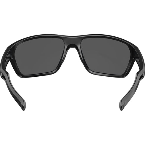 Bolle Terrus Wrap Sunglasses, Black Shiny 8-Base Outdoor Lifestyle Frame with TNS Cat 3 Lens, 28 g