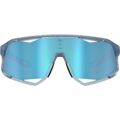 Bolle Trailchaser Photochromic Trail Running Sunglasses, Arctic Blaze Numbered Edition with Phantom Cat 1 to 3 Lens