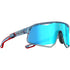Bolle Trailchaser Photochromic Trail Running Sunglasses, Arctic Blaze Numbered Edition with Phantom Cat 1 to 3 Lens