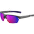 Bolle Victus Polarized Sport Sunglasses, Titanium Matte Wrap Frame with Volt+ Ultraviolet Cat 3 Polarized Lens