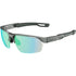 Bolle Victus Pro Photochromic Sport Sunglasses, Black Frost with Phantom Clear Green Cat 1 to 3 Lens and Fit-Tec