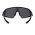 Bolle Windchaser sunglasses, Black Matte frame, Volt+ Offshore Polarized lens, back view