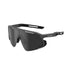 Bolle Windchaser sunglasses, Grey Matte frame, TNS Gun Polarized lens, side angle