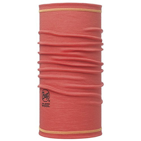 Buff 3 4 Merino Wool Buff Solid Coral