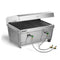 Burnhard JONES 2-Burner Folding Gas Grill, Portable Stainless Steel Camping BBQ with Lid, Carry Bag and Multitool