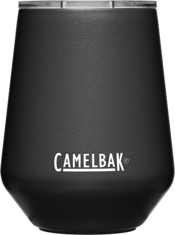 CamelBak 12oz Stainless Steel Wine Tumbler, an elegant, travel-friendly, insulated tumbler for wine and cocktails.