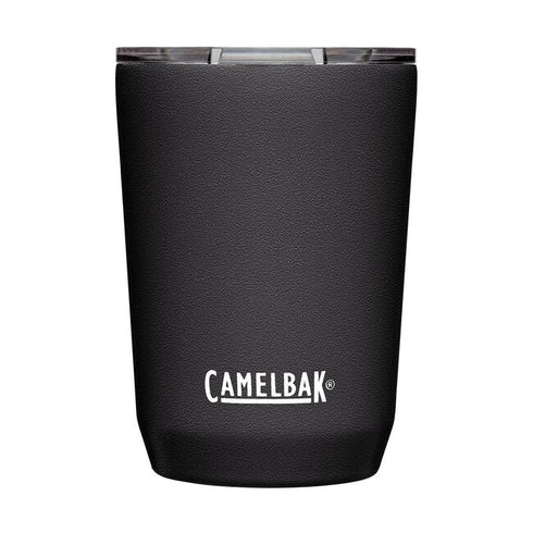 CamelBak 12oz Vacuum Insulated Stainless Steel Tumbler, a compact, durable, and insulated stainless steel mug.