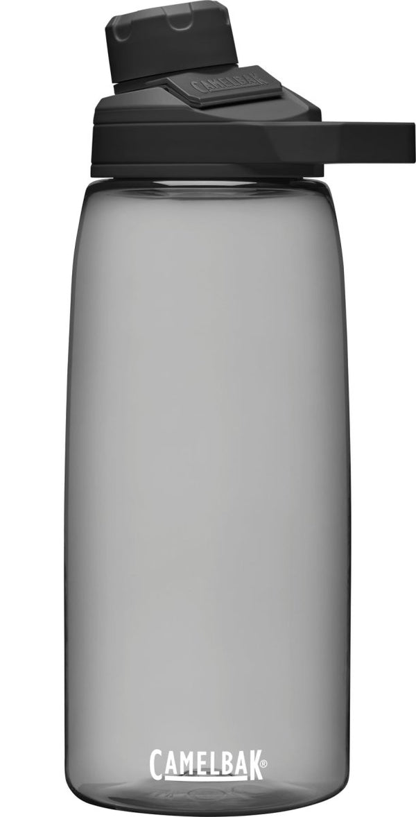 CamelBak Chute Mag 32oz Water Bottle, an ergonomic bottle with a magnetic cap and wide-mouth opening for easy cleaning.