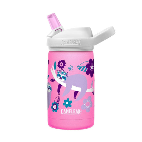 CamelBak Eddy+ Kids 12 oz Insulated Bottle, 0.35 L Spill-Proof Stainless Steel Kids Water Bottle with Straw