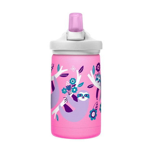 CamelBak Eddy+ Kids 12 oz Insulated Bottle, 0.35 L Spill-Proof Stainless Steel Kids Water Bottle with Straw