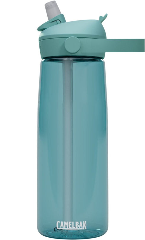 CamelBak Thrive Flip Straw 25 oz Water Bottle, 0.75 L Leak-Proof Tritan Renew Straw Bottle with Dust Cover