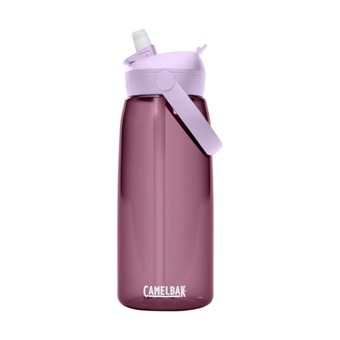 CamelBak Thrive Flip Straw 32 oz Water Bottle, 1 L Leak-Proof Tritan Renew Straw Bottle with Dust Cover
