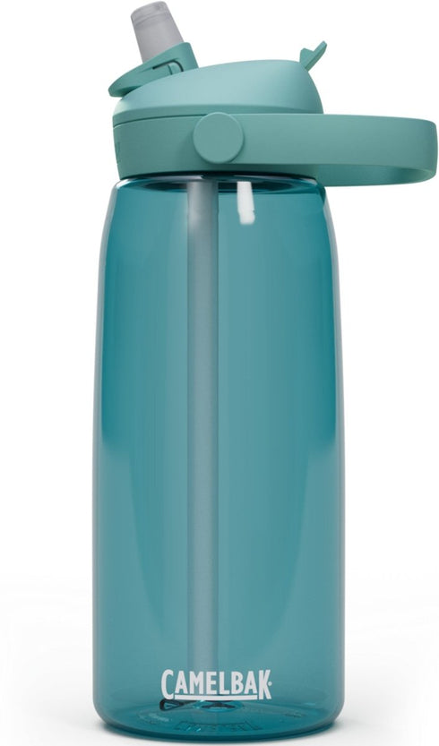 CamelBak Thrive Flip Straw 32 oz Water Bottle, 1 L Leak-Proof Tritan Renew Straw Bottle with Dust Cover