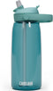 CamelBak Thrive Flip Straw 32 oz Water Bottle, 1 L Leak-Proof Tritan Renew Straw Bottle with Dust Cover