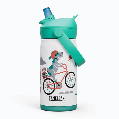 CamelBak Thrive Flip Straw Kids Insulated Stainless Steel 12oz, Water Bottle 0.35 L