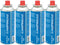 Campingaz CP250 Gas Cartridge Pack of 4 - Reliable Fuel for Camping Stoves