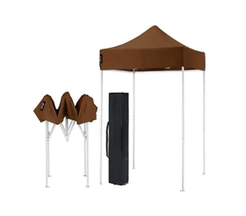 Camptrek 3x3 Canopy Tent (23kg) | Heavy - Duty Steel Frame, Durable Fabric | Professional Shelter for Events, Markets, and Trade Shows