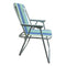 Camptrek Folding Beach Chair | Low Profile, Lightweight, Includes Carry Strap | Comfortable Seating for Beach, Patio, and Sand
