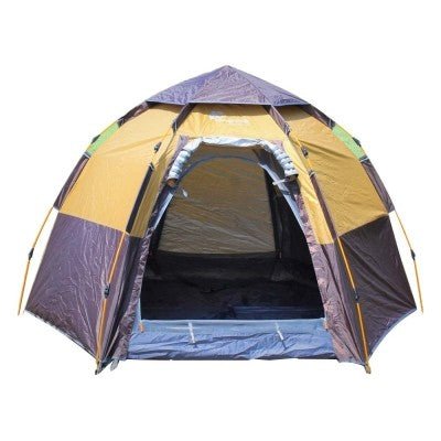 Camptrek Instant Globe 4 - Person Tent | Quick Pitch Setup, Dome Structure, Weather Resistant | Family Tent for General Camping Use