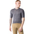 Castelli Espresso 2 men's cycling jersey, Smoky Gray, front view
