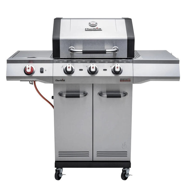 Char-Broil Advantage PRO S 3 Gas Grill, Stainless Steel 3-Burner BBQ with 900 C Sear Burner and TRU-Infrared