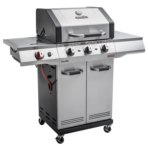 Char-Broil Advantage PRO S 3 Gas Grill, Stainless Steel 3-Burner BBQ with 900 C Sear Burner and TRU-Infrared