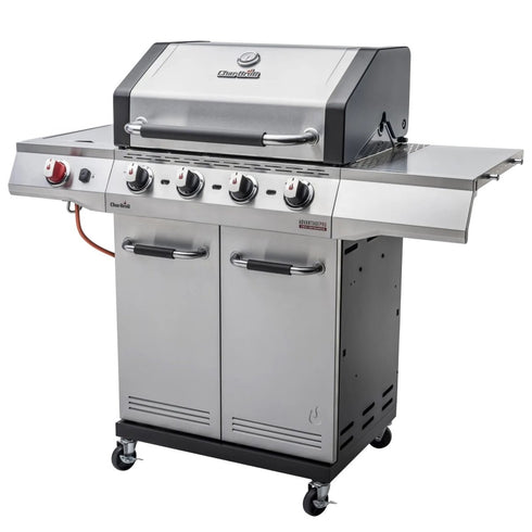 Char-Broil Advantage PRO S 4 Gas Grill, Stainless Steel 4-Burner BBQ with 900 C Sear Burner and TRU-Infrared