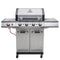 Char-Broil Advantage PRO S 4 Gas Grill, Stainless Steel 4-Burner BBQ with 900 C Sear Burner and TRU-Infrared