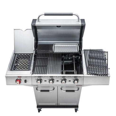 Char-Broil Advantage PRO S 4 Gas Grill, Stainless Steel 4-Burner BBQ with 900 C Sear Burner and TRU-Infrared